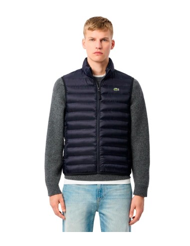 Lacoste - Chaleco Acolchado Con Logo