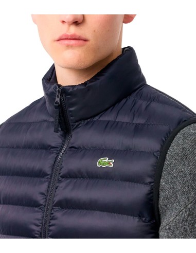 Lacoste - Chaleco Acolchado Con Logo