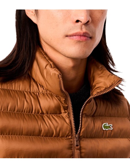 Lacoste - Chaleco Acolchado Con Logo