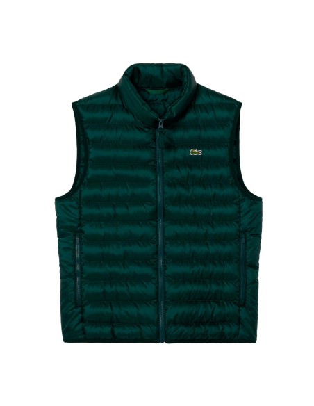 Lacoste - Chaleco Acolchado Con Logo