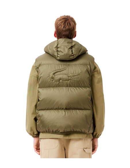 Lacoste - Chaleco Acolchado Con Logo