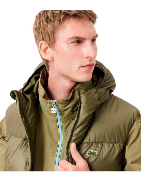 Lacoste - Chaleco Acolchado Con Logo