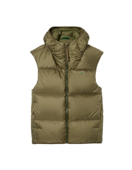 Lacoste - Chaleco Acolchado Con Logo