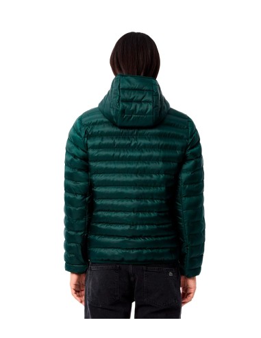 Lacoste - Chaqueta Acolchada Impermeable Con Capucha