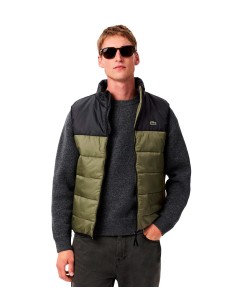 Lacoste - Chaleco Acolchado Impermeable