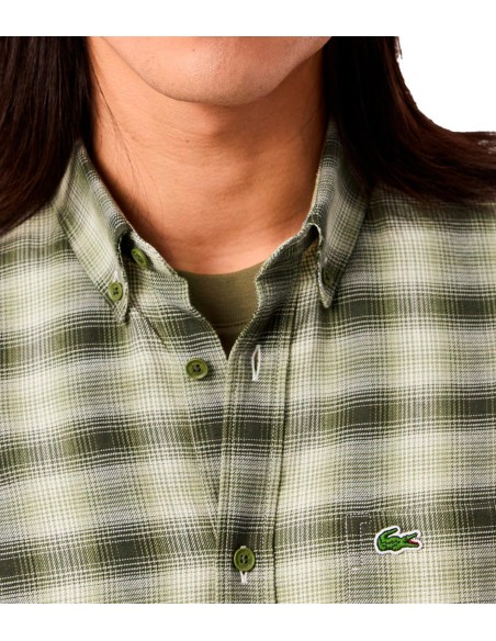 Lacoste - Camisa A Cuadros Casual