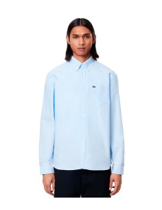 Lacoste - Camisa Lisa Con Logo