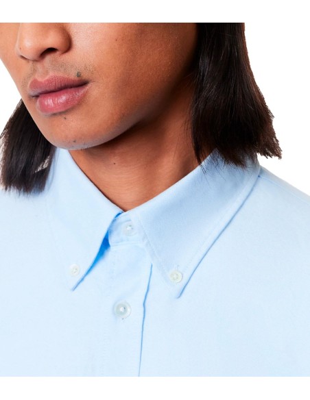 Lacoste - Camisa Lisa Con Logo