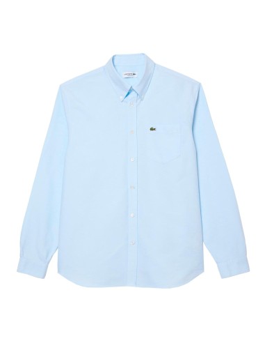 Lacoste - Camisa Lisa Con Logo