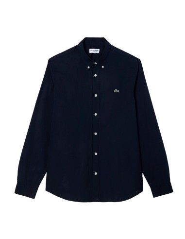 Lacoste - Camisa Lisa Con Logo