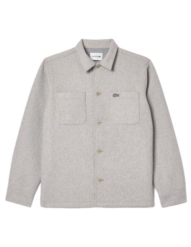 Lacoste - Sobrecamisa de Franela Con Logo