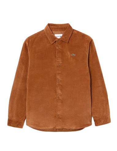 Lacoste - Sobrecamisa De Pana Con Logo