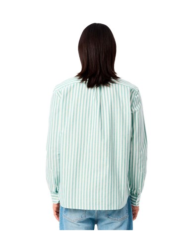 Lacoste - Camisa A Rayas Con Logo