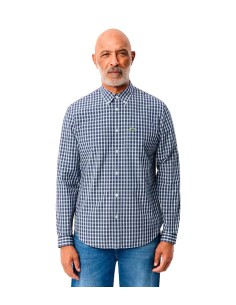 Lacoste - Camisa A Cuadros Con Logo