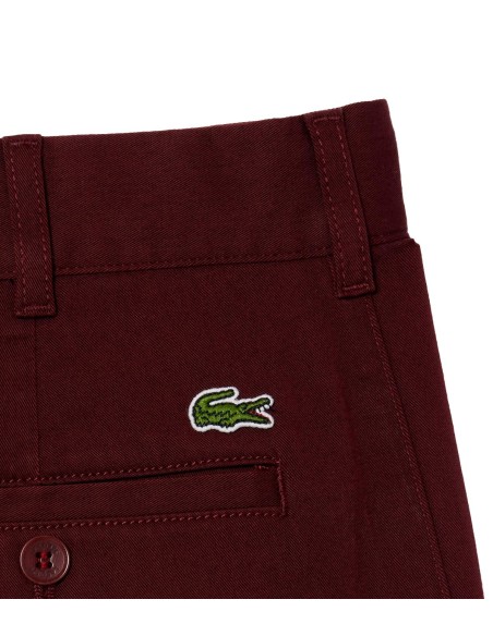 Lacoste - Pantalón Chino Con Logo