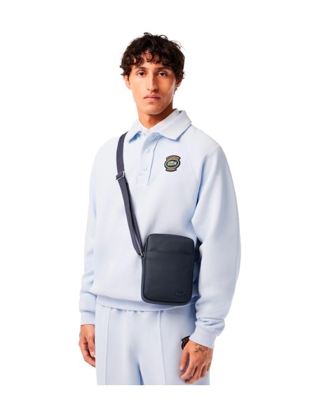 Lacoste - Bandolera Clásica Con Logo