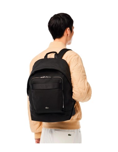 Lacoste - Mochila De Nylon Con Logo