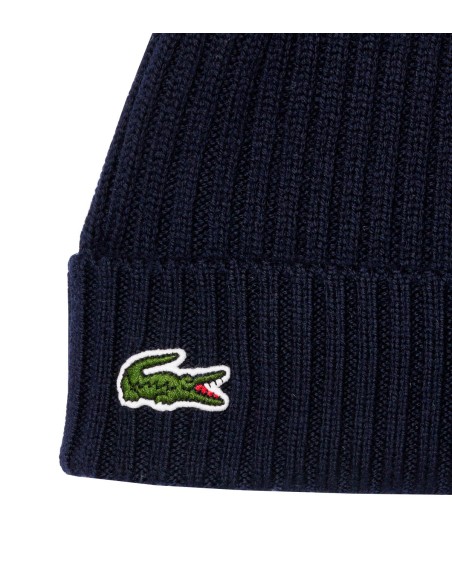 Lacoste - Gorro De Punto Con Logo