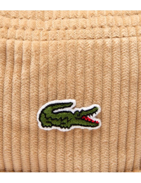Lacoste - Gorro De Pana Con Logo