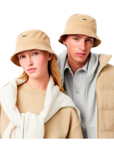 Lacoste - Gorro De Pana Con Logo