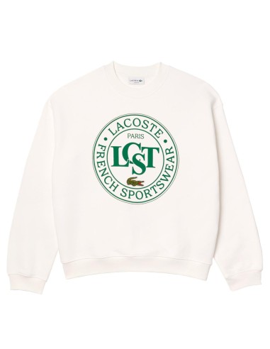 Lacoste - Sudadera Gráfica De Corte Holgado