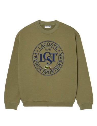 Lacoste - Sudadera Gráfica De Corte Holgado