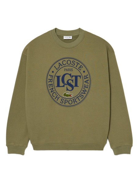 Lacoste - Sudadera Gráfica De Corte Holgado