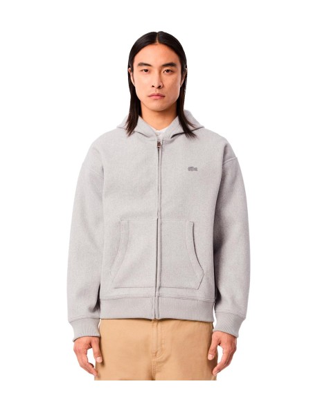 Lacoste - Chaqueta Con Bolsillo Canguro Y Logo