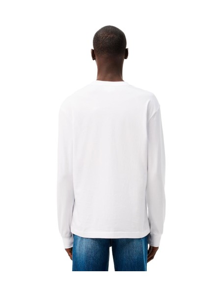Lacoste - Camiseta De Manga Larga Con Logo