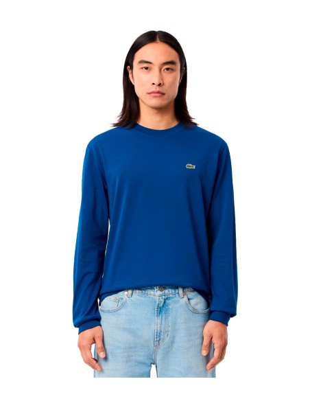 Lacoste - Camiseta De Manga Larga Con Logo