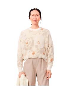 Lacoste - Jersey De Punto Jacquard Floral