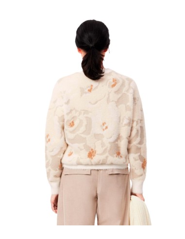 Lacoste - Jersey De Punto Jacquard Floral