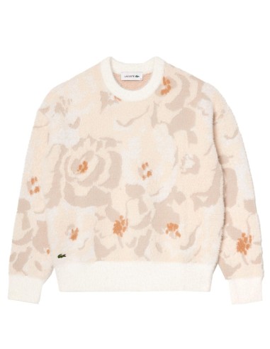 Lacoste - Jersey De Punto Jacquard Floral