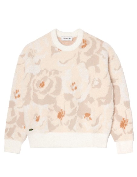 Lacoste - Jersey De Punto Jacquard Floral
