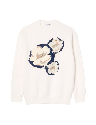 Lacoste - Sudadera Floral Amplia