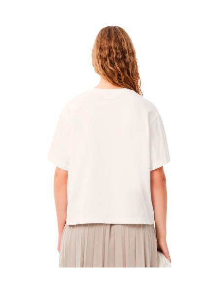 Lacoste - Camiseta Con Estampado Floral
