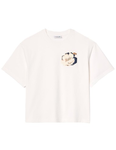 Lacoste - Camiseta Con Estampado Floral
