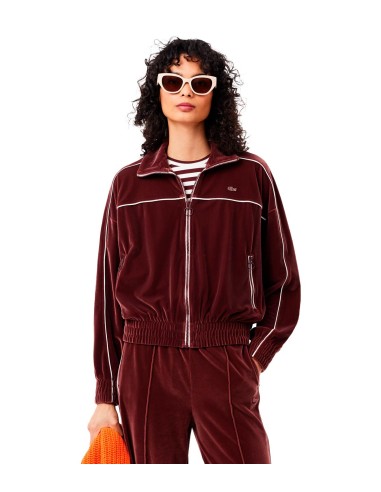 Lacoste - Chaqueta De Terciopelo Con Logo