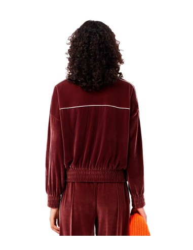 Lacoste - Chaqueta De Terciopelo Con Logo