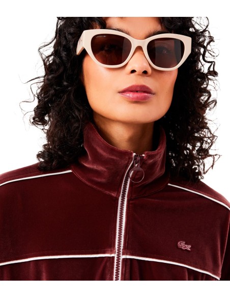 Lacoste - Chaqueta De Terciopelo Con Logo