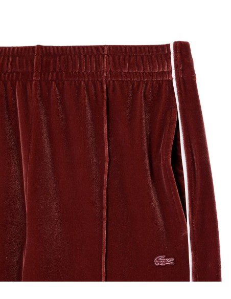 Lacoste - Pantalón De Chándal De Terciopelo Con Logo
