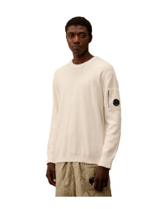 C.P. Company - Jersey Con Logo Abotonado