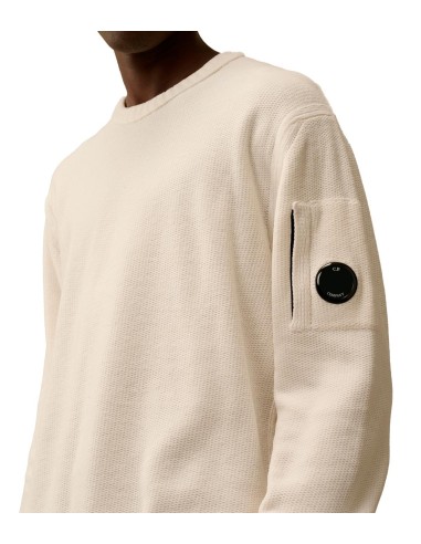 C.P. Company - Jersey Con Logo Abotonado