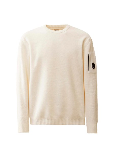 C.P. Company - Jersey Con Logo Abotonado