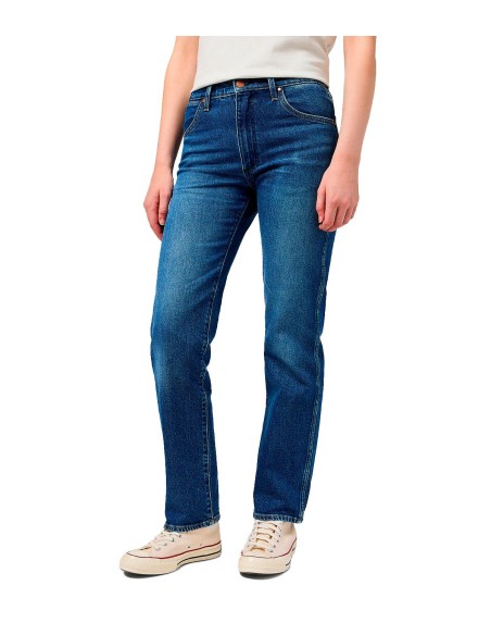 Wrangler - Camisetas Sunset Dark Wash, 26, 32