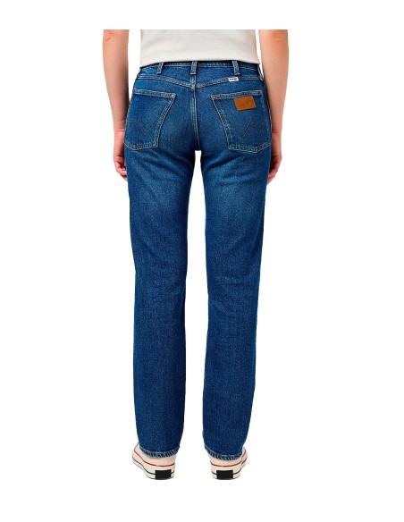 Wrangler - Camisetas Sunset Dark Wash, 26, 32