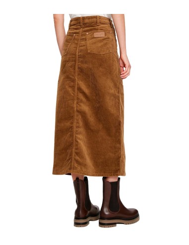 Wrangler - Camisetas Corduroy Maxi Cognac, M