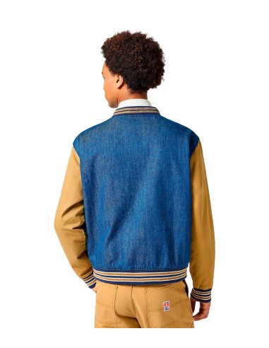 Wrangler - Sudaderas Varsity Jacket Dijon, L