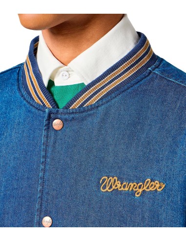 Wrangler - Sudaderas Varsity Jacket Dijon, L