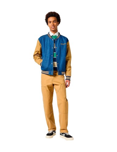 Wrangler - Sudaderas Varsity Jacket Dijon, L